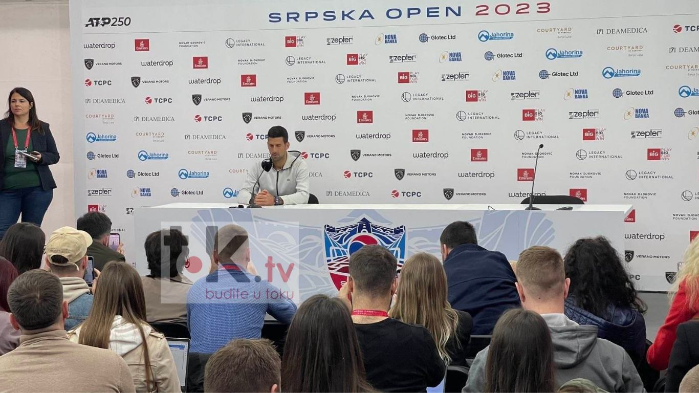 NOLE ODUŠEVLJEN BANJALUKOM “Ovo je jedno od najboljih mjesta na svijetu gdje smo mogli igrati tenis”