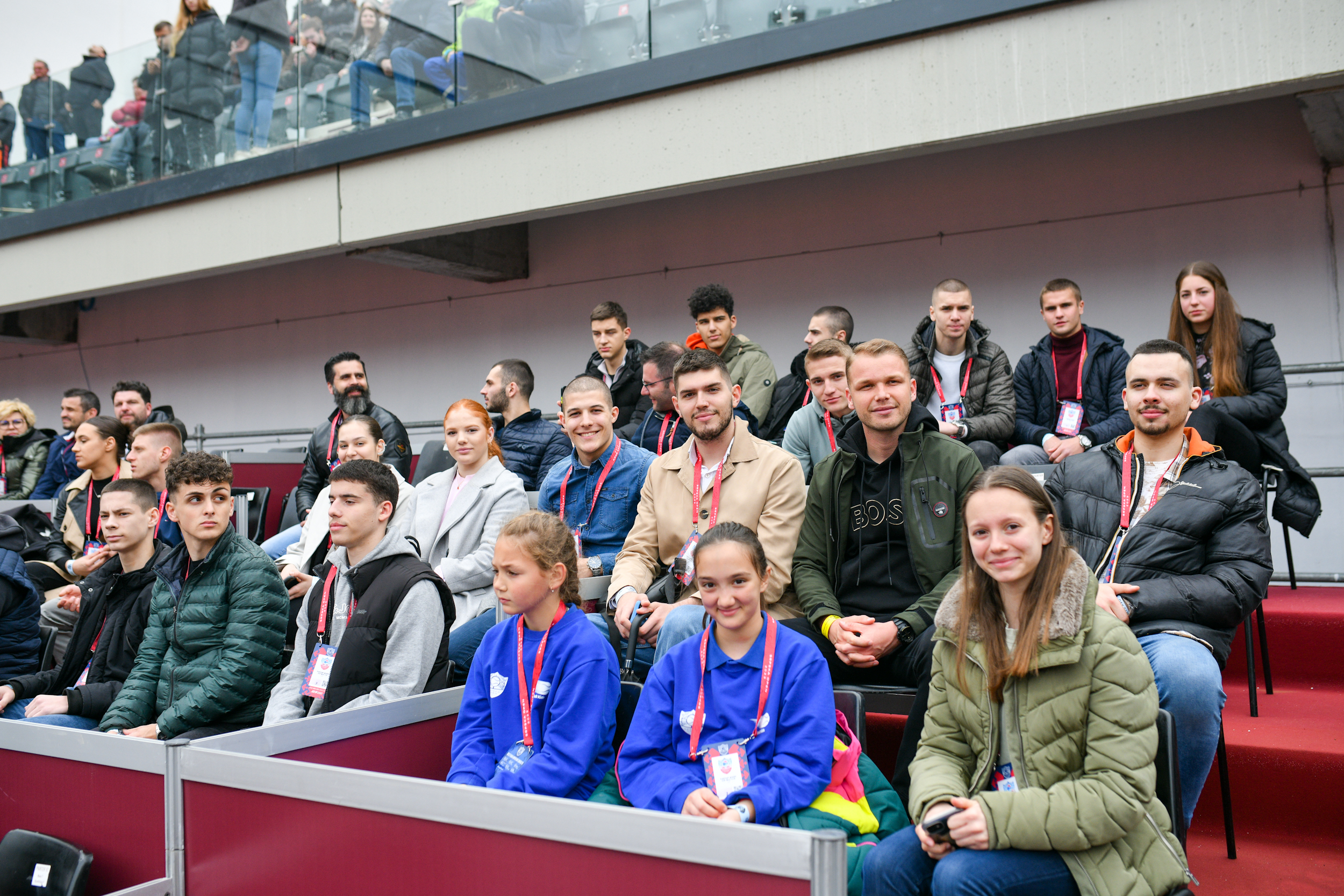 NAJBOLJI SPORTISTI BANJALUKE gledali meč Međedovića i Barea sa gradonačelnikom