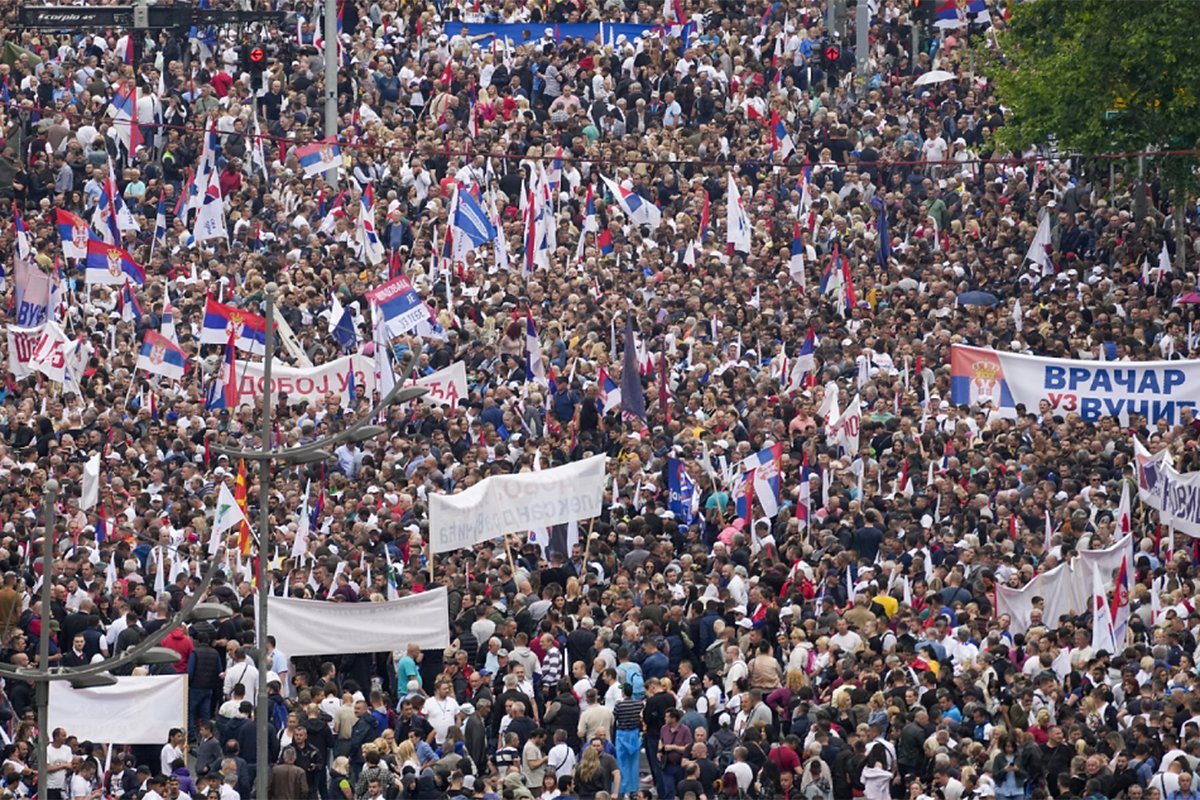 Počeo veliki skup “Srbija nade” u Beogradu