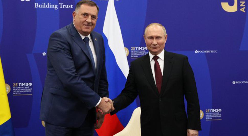 O ČEMU ĆE PRIČATI DODIK I PUTIN? Otkriven protokol predsjednika Srpske i Rusije