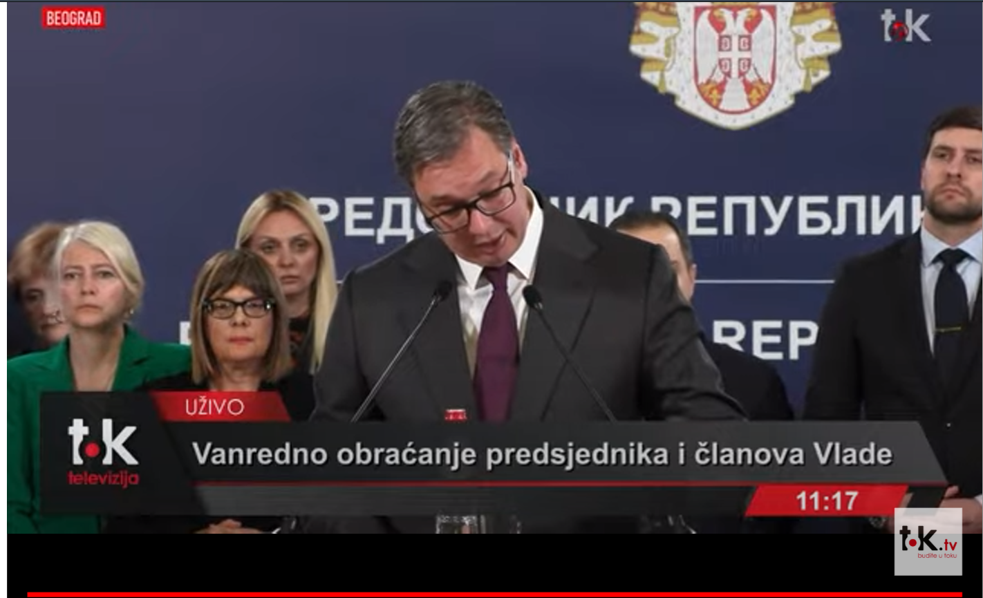 VUČIĆ traži moratorijum na oružje, kazne i za noževe, TRAŽIO UVOĐENJE SMRTNE KAZNE