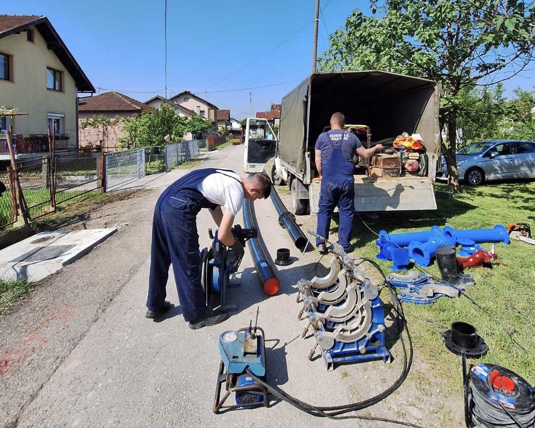 Novi cjevovod u Lazarevu: Počela izgradnja vodovoda u Ulici Svetozara Cvetojevića