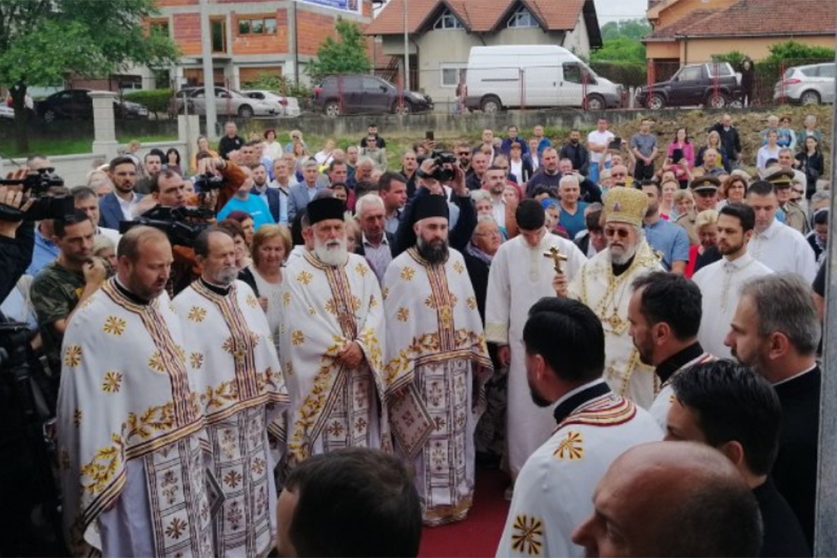 Svečani doček čudotvorne ikone u Banjaluci