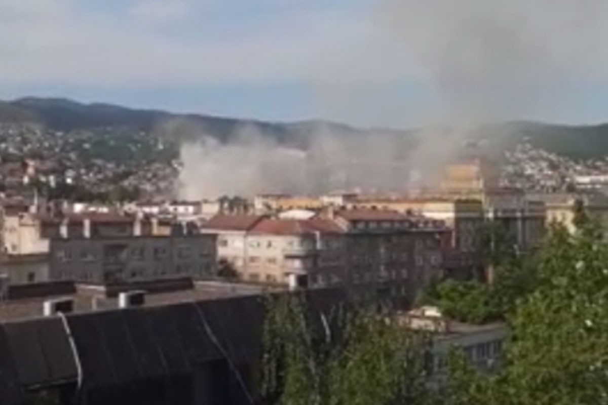 Gori centralni zatvor u Sarajevu, vatra zahvatila i sud