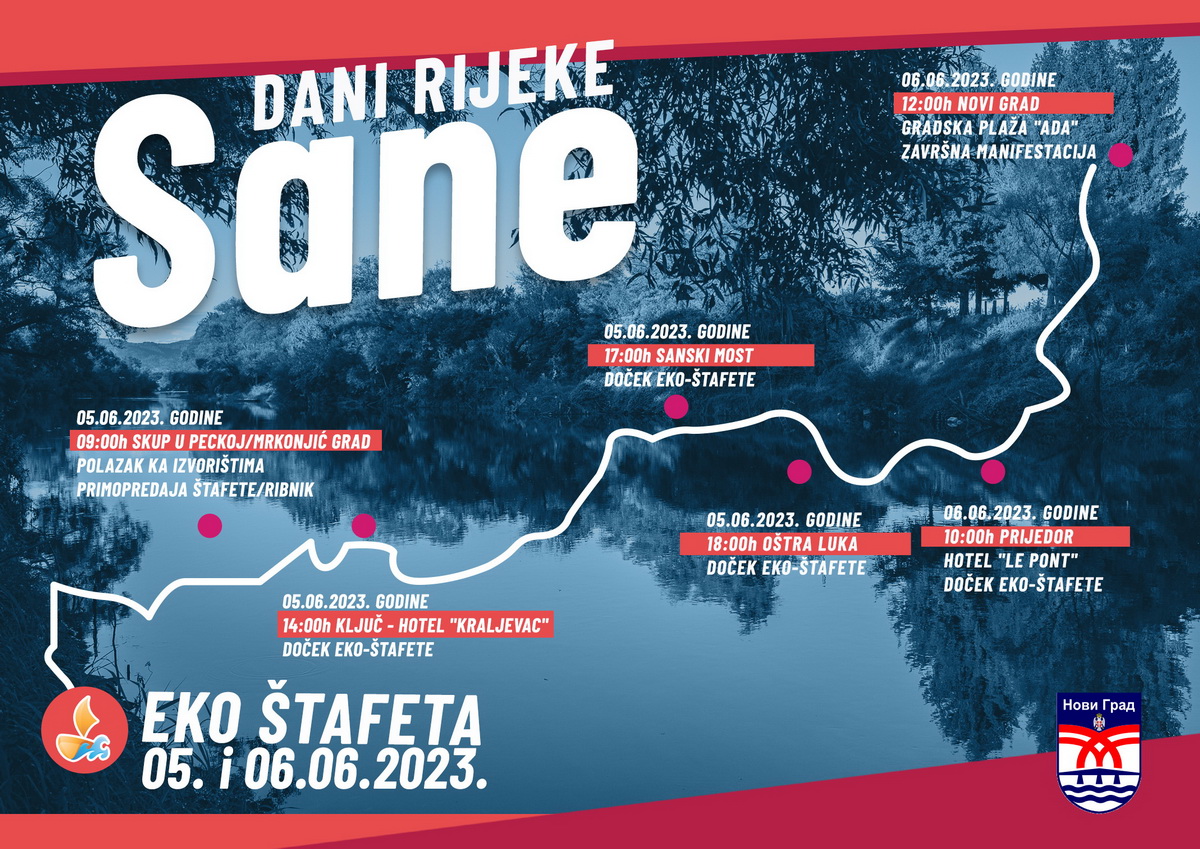 “Dani rijeke Sane” 5. i 6. juna