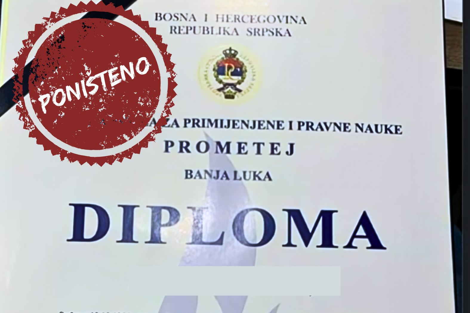 Poništeno 167 diploma fakulteta u Banjaluci