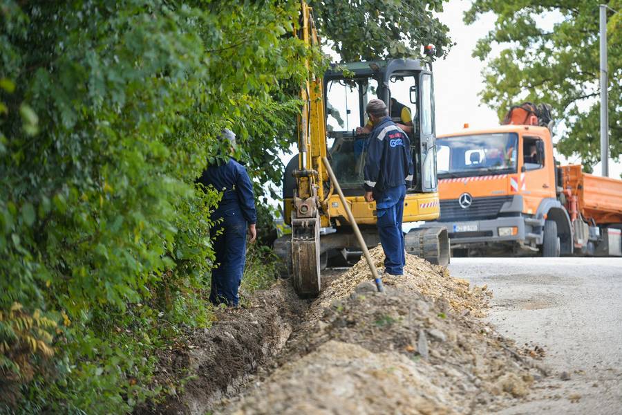 U toku izgradnja vodovodne mreže u Ulici Jovana Bijelića