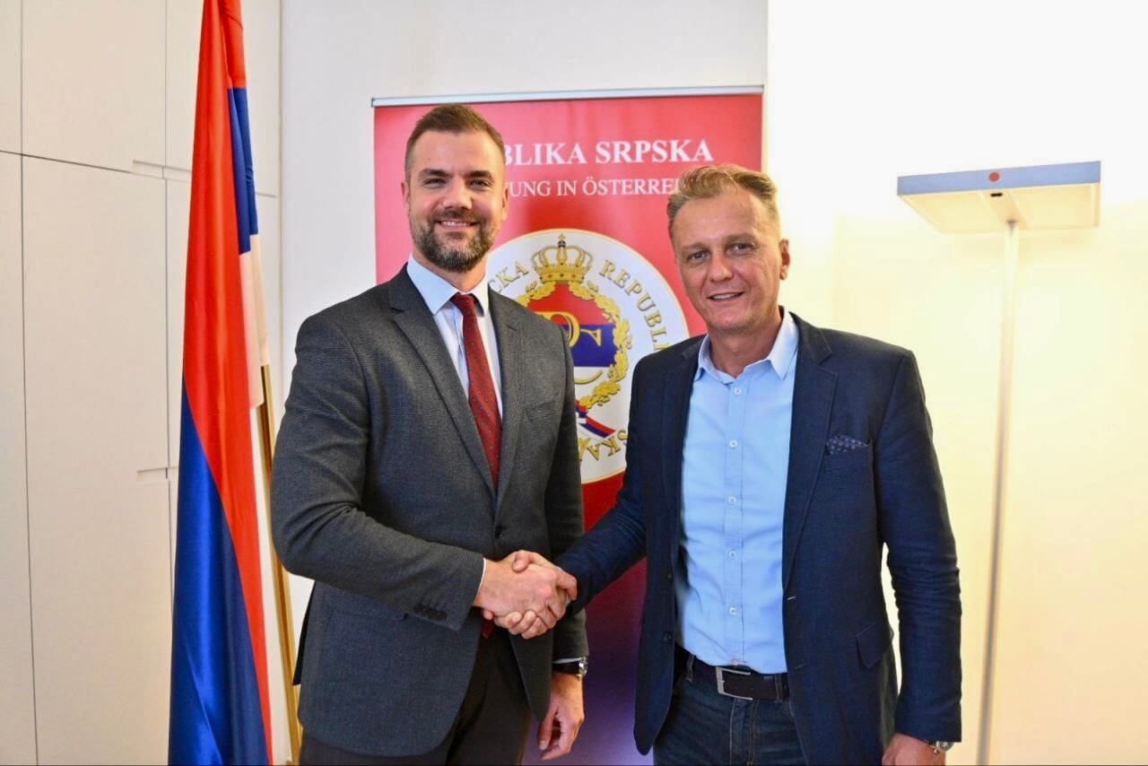 Vrhovac u Beču povodom „Invest Foruma 2023“, ali i kao podrška FK „Borac“