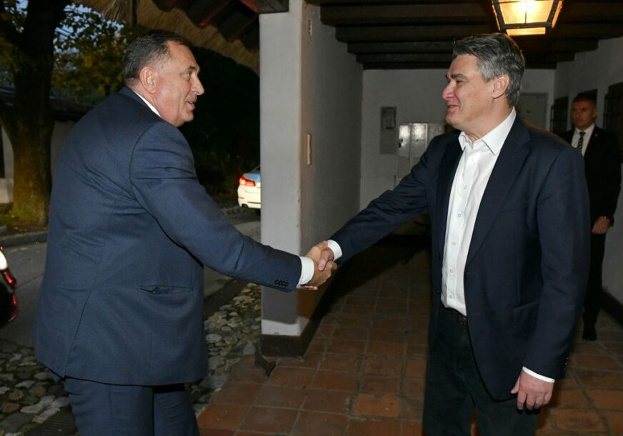 Dodik objavio o čemu je razgovarao sa Milanovićem