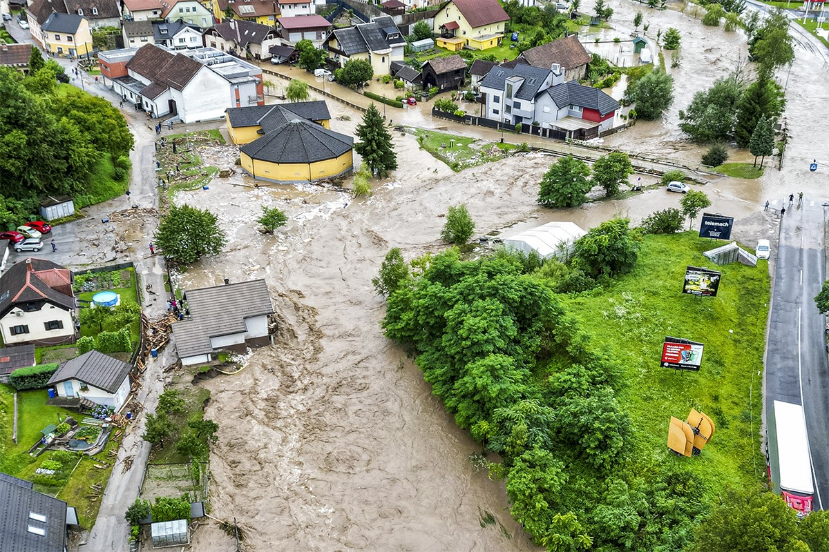 “Poplave najgora prirodna katastrofa u Sloveniji u protekle tri decenije”