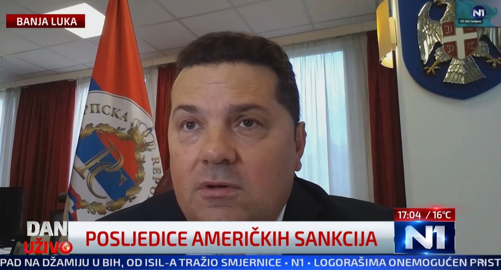 Stevandić: Sankcije – rezultat ličnih frustracija i loše diplomatije ambasadora Marfija; Politika Srpske ima podršku Srbije i njenog predsjednika