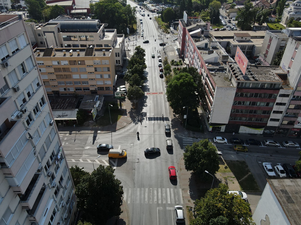 Sutra počinje izgradnja montažno-demontažnog kružnog toka na ukrštanju ulica Kninska i Bulevar cara Dušana