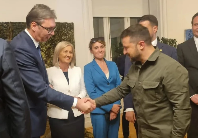 O čemu su pričali Vučić i Zelenski?