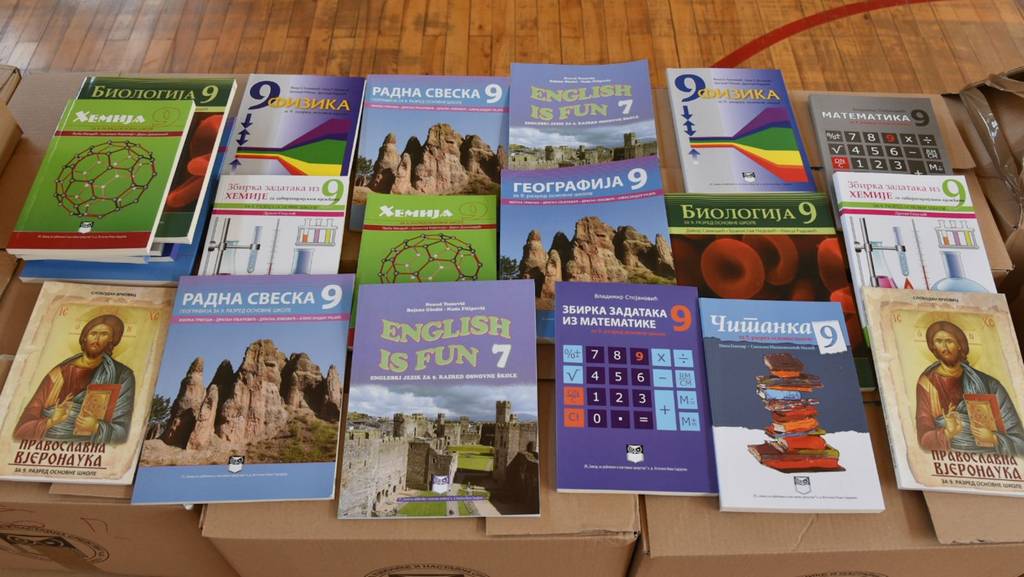 Počela isporuka udžbenika u osnovnim školama, pogledajte plan