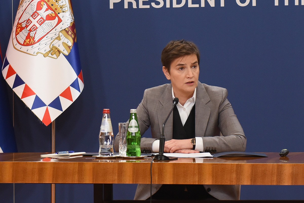 Brnabić: Međunarodna zajednica dala vetar u leđa Kurtiju za katastrofu