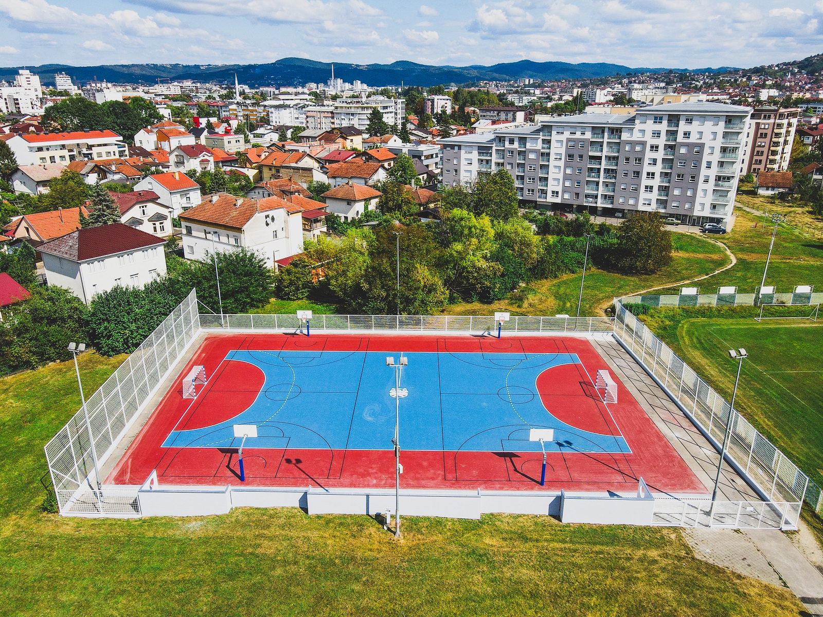 Obnovljeni sportski tereni na Kočićevom vijencu, gradonačelnik: Još jedan raj za sve sportiste i rekreativce