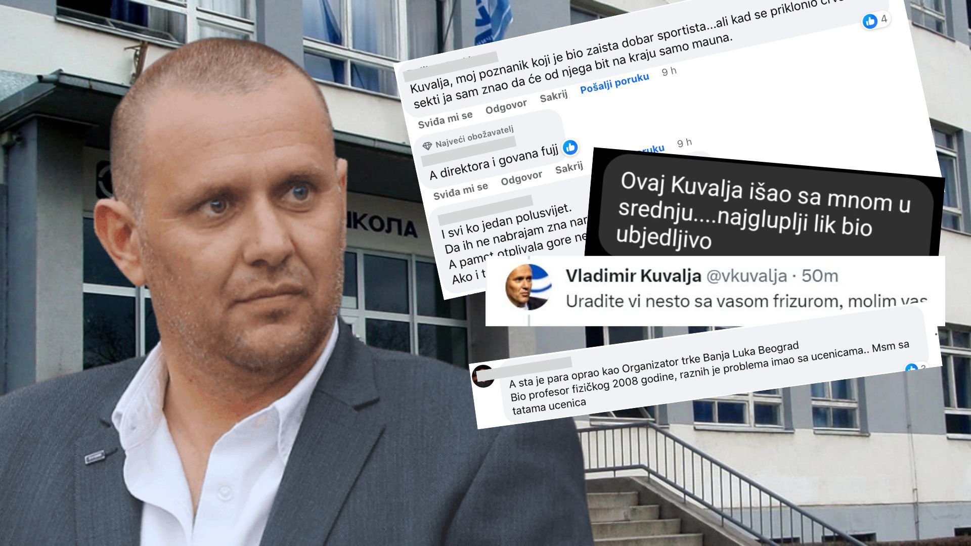 Nižu se reakcije na nepismenog direktora Tehničke škole: ,,Bio je najgori u razredu!”