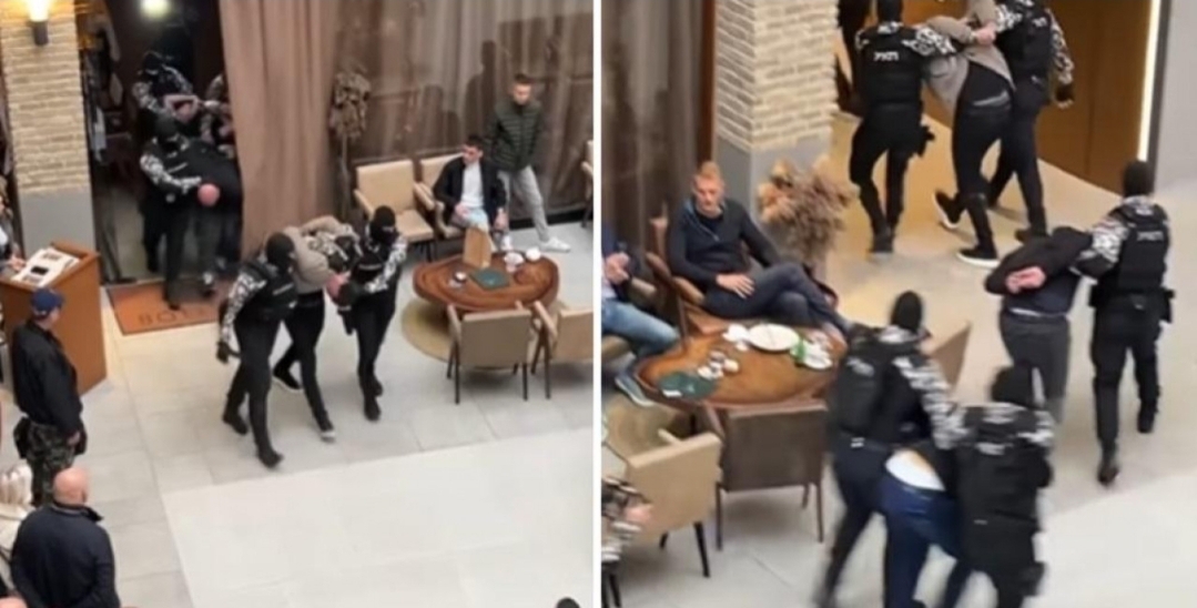 (VIDEO) Pogledajte kako su u elitnom restoranu uhapšena braća Hofman: Letjele stolice, policajci se bacali na nasilnike i savladali ih za par sekundi