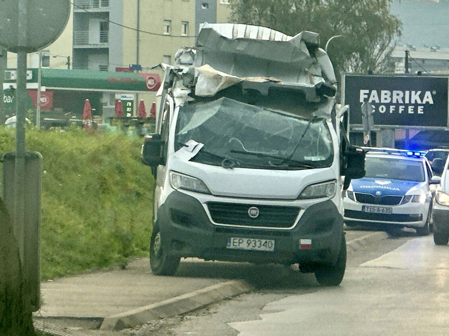 Kombi ponovo udario u nadvožnjak u Banjaluci