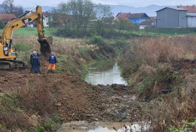 Izvršeno izmještanje cjevovoda preko Miloševice