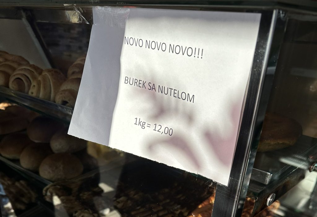 Novi hit u BiH: Burek sa nutelom 12 KM (FOTO)