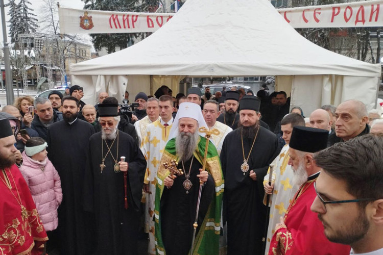 Patrijarh Porfirije u Banjaluci služi svetu arhijerejsku liturgiju