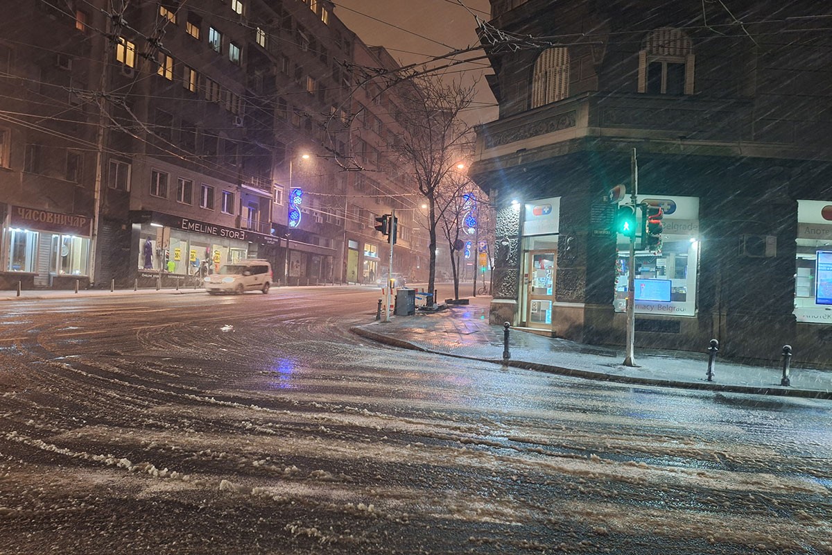 Zabijelilo se u Srbiji, snijeg i u Beogradu