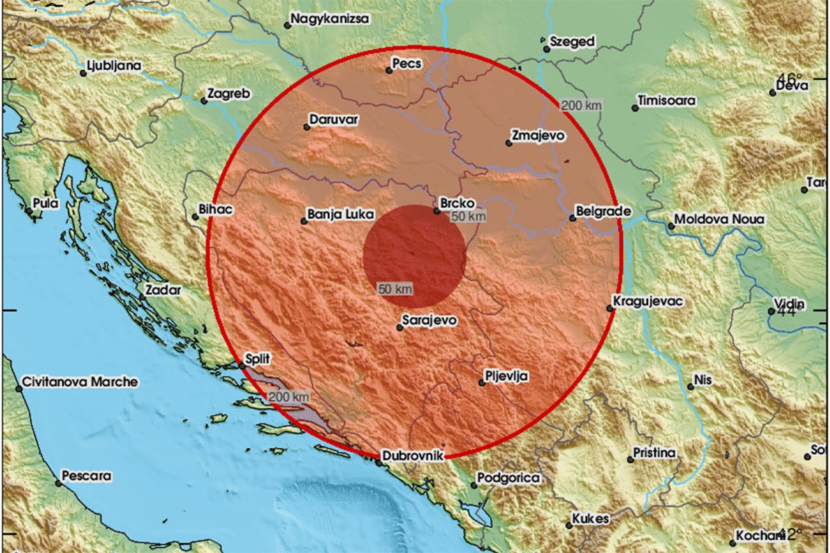 Zemljotres u BiH: “Kratak, ali snažan”