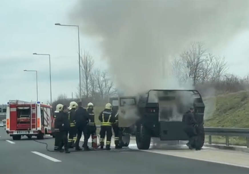 PLANUO PONOS TRB “Vihor” gori na auto-putu Banjaluka-Doboj (VIDEO)