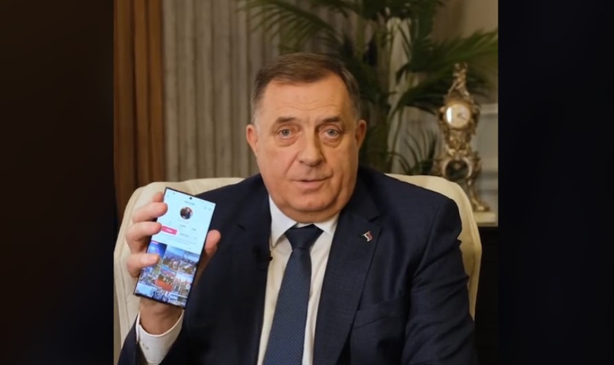 DODIK NA TIKTOKU Predsjednik Srpske u moru lažnih naloga na TikToku predstavio svoj (VIDEO)