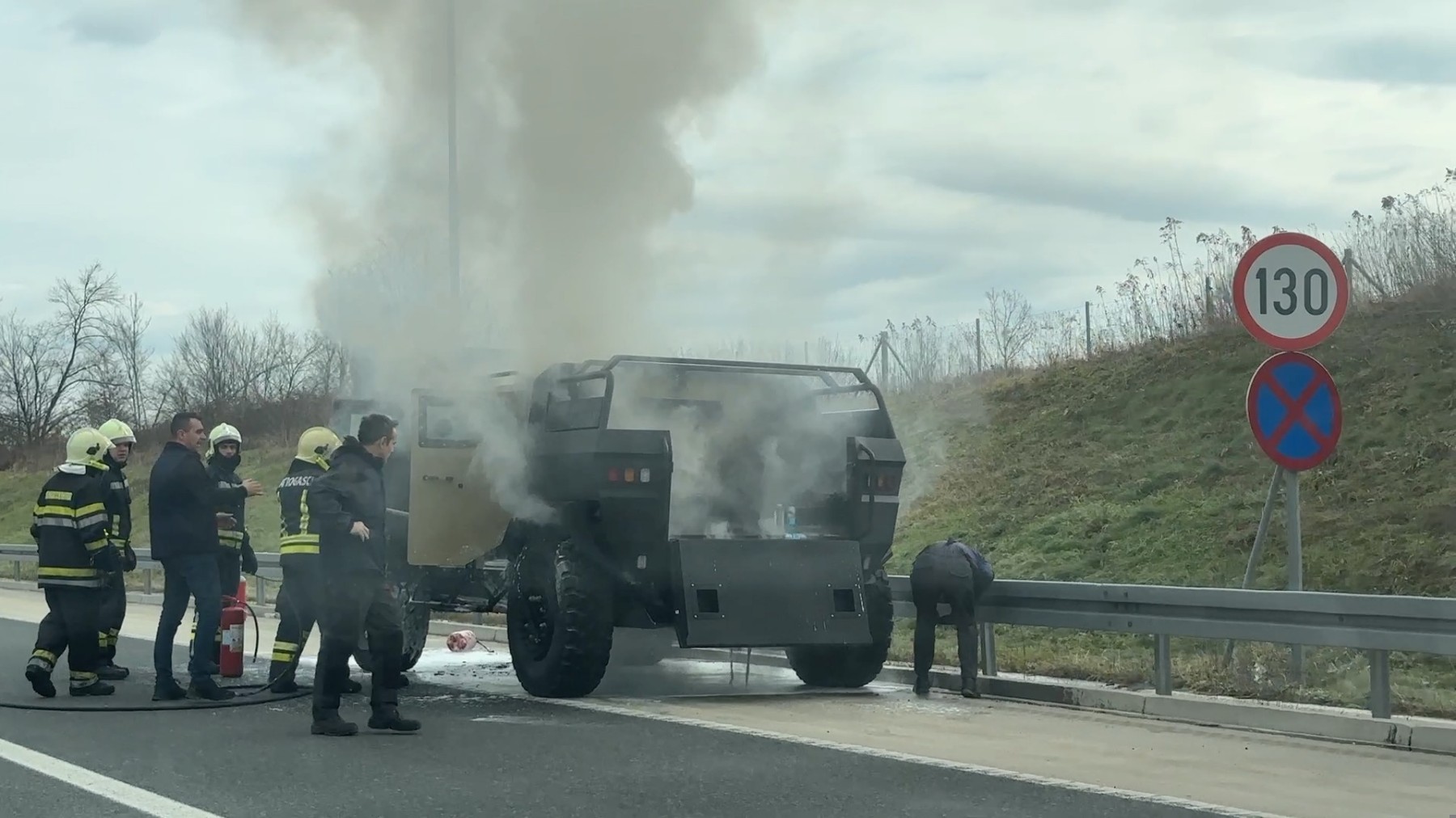 Utvrđen uzrok pojave dima na vozilu “Vihor”