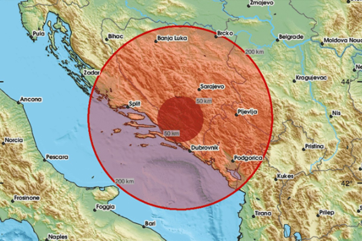 Zemljotres u BiH: “Mostar, zagrmilo i dobro zatreslo”