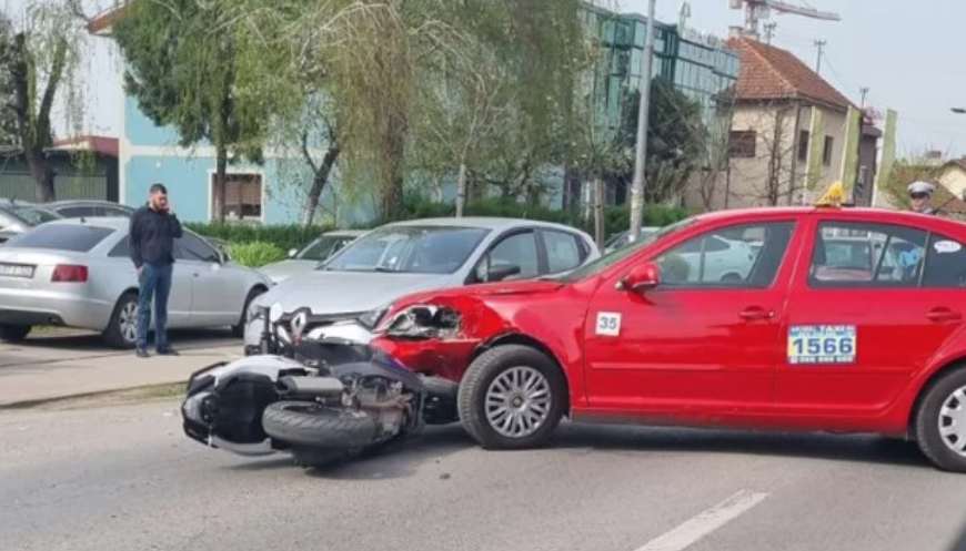 U nesreći kod kasarne “Kozara” povrijeđen motociklista