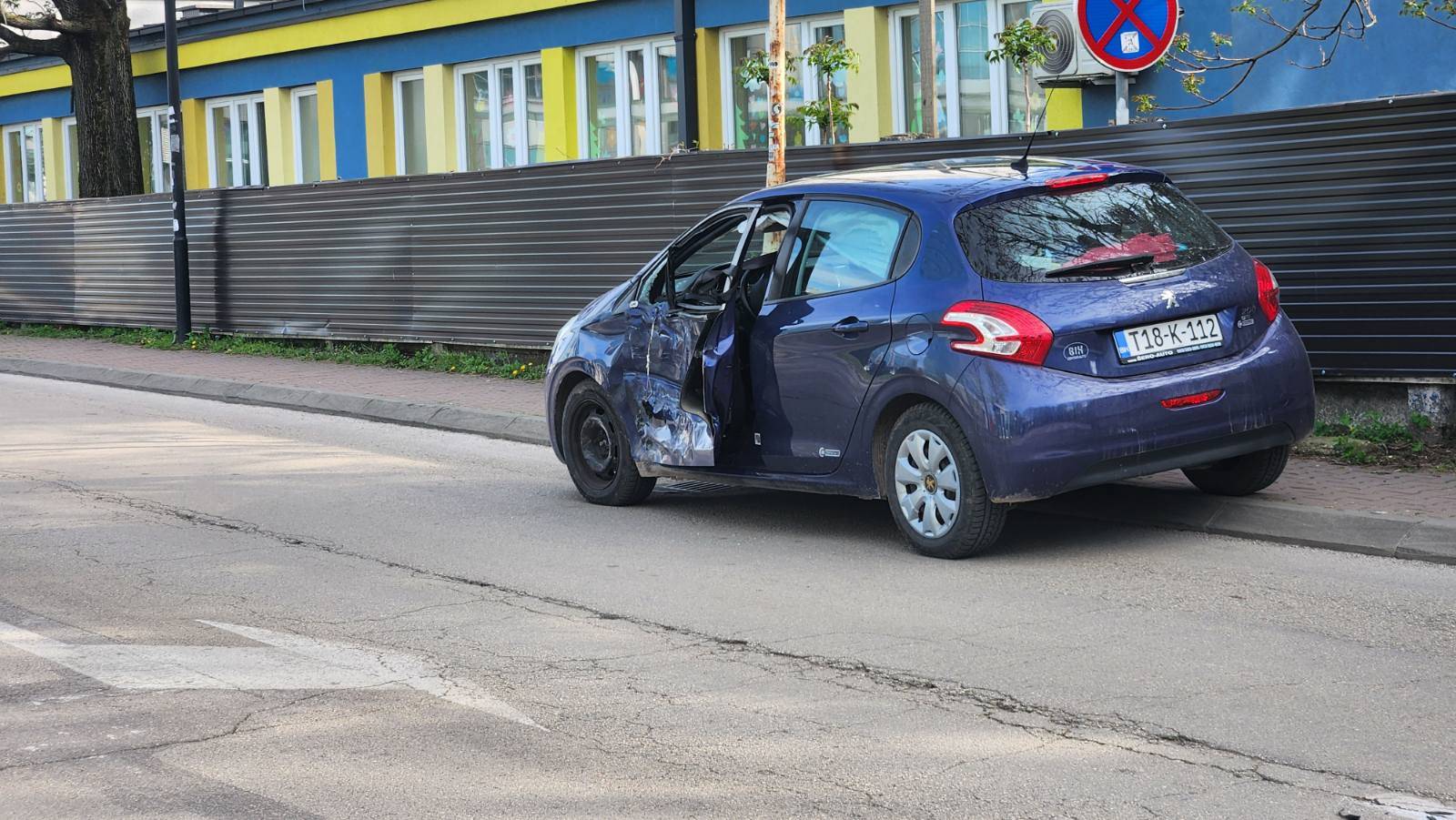 Sudar u Banjaluci: Povrijeđen motociklista