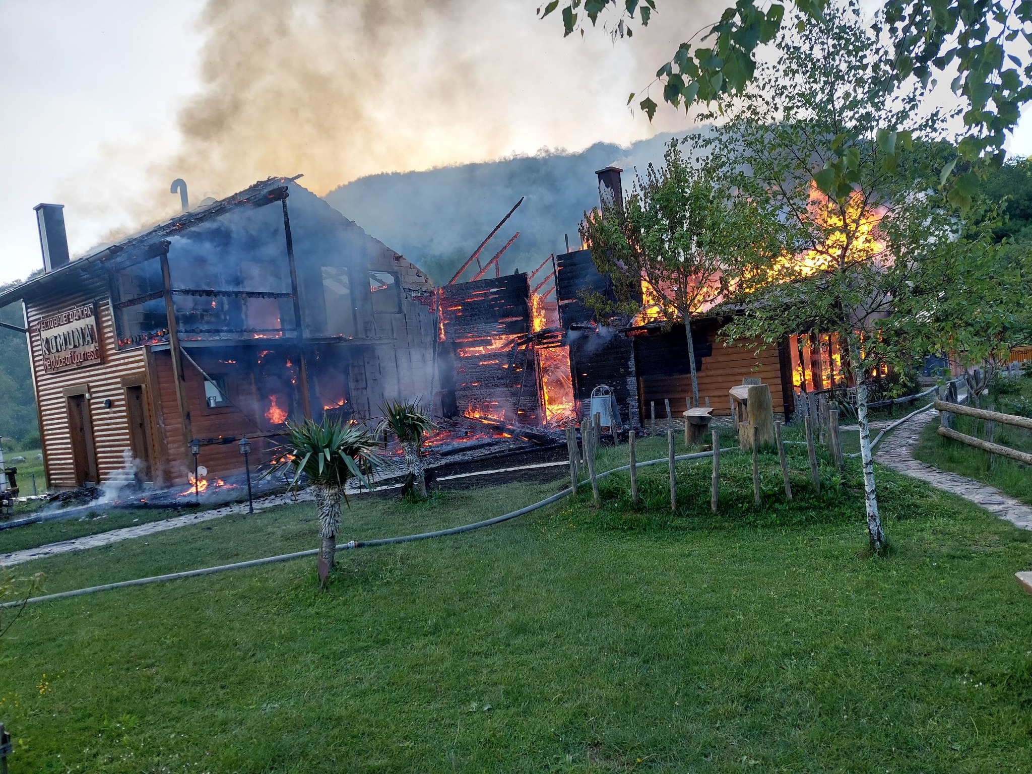 Vatrena stihija progutala restoran