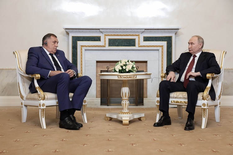 O čemu su razgovarali Putin i Dodik?