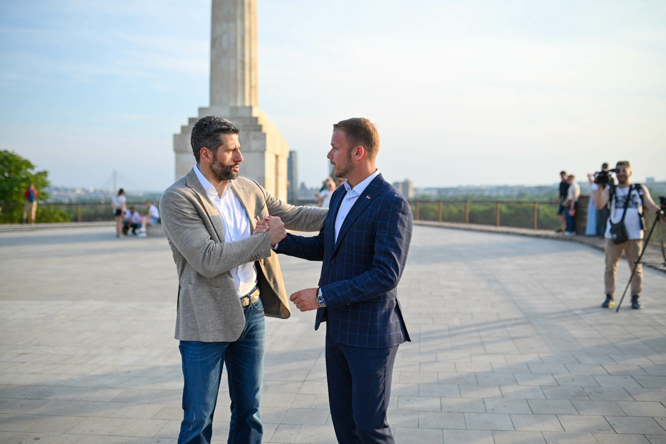 Susret sa gradonačelnikom Beograda: Stanivuković se sastao sa Aleksandrom Šapićem