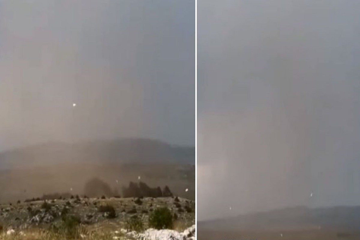 Tornado poharao selo u Srbiji (VIDEO)