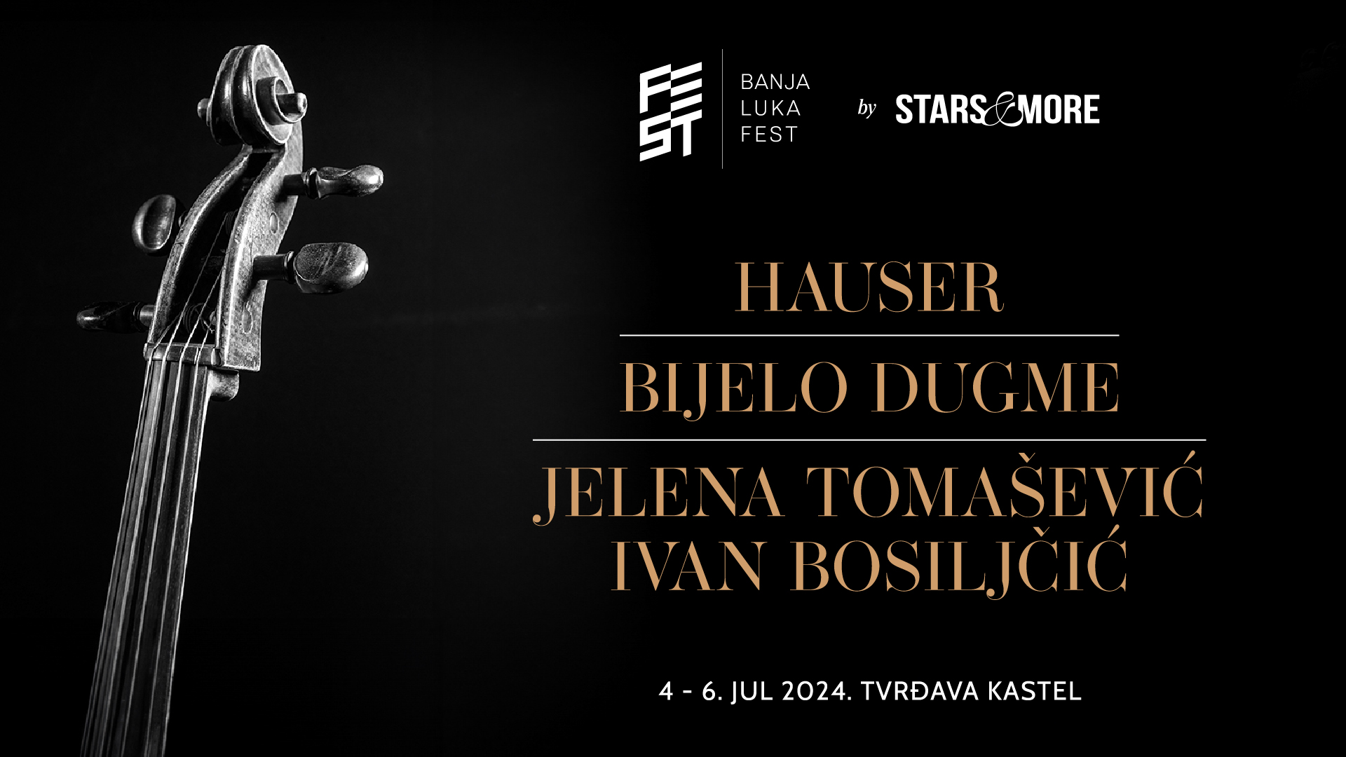 BANJA LUKA FEST: Hauser i Bijelo Dugme rasprodati, još malo ulaznica za treće festivalsko veče