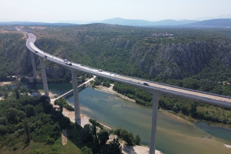 Gorostas iznad Neretve: Most “Hercegovina” uskoro u funkciji