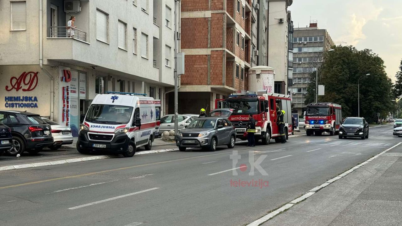 Nova Varoš HITNA I VATROGASCI NA TERENU Radniku u hemijskoj čistioni valjak uhvatio ruku