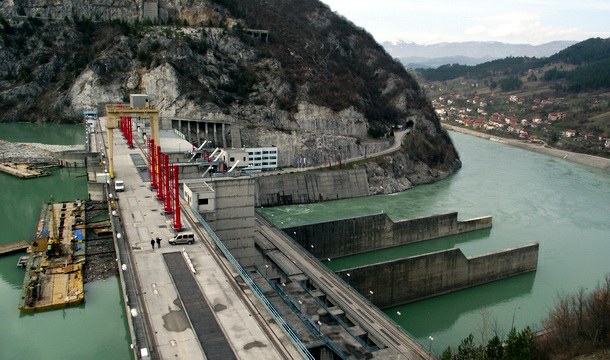 Remont u Hidroelektrani na Drini