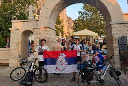 Od Banjaluke do Ostroga biciklom: Dario i Sergej savladali prepreke na putu do svetinje