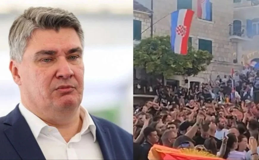 Milanović osudio ustaške pjesme, pozdrave i obilježja u Imotskom, pripisao odgovornost i Plenkoviću