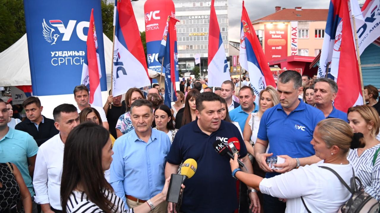 Ujedinjena Srpska apeluje da ostatak predizborne kampanje protekne u fer i korektnoj atmosferi bez napada