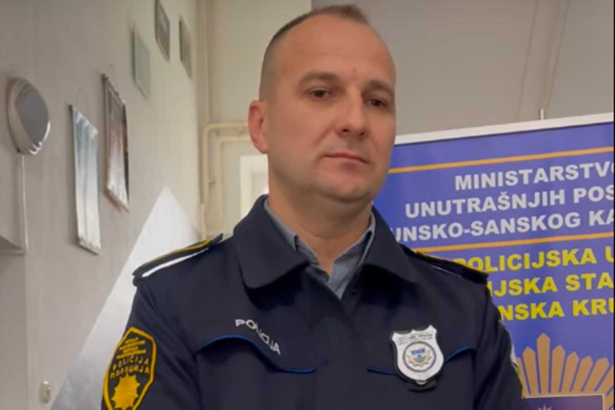 Tuga u policiji Bosanske Krupe: Oproštaj od kolege i prijatelja Ozrena Marana