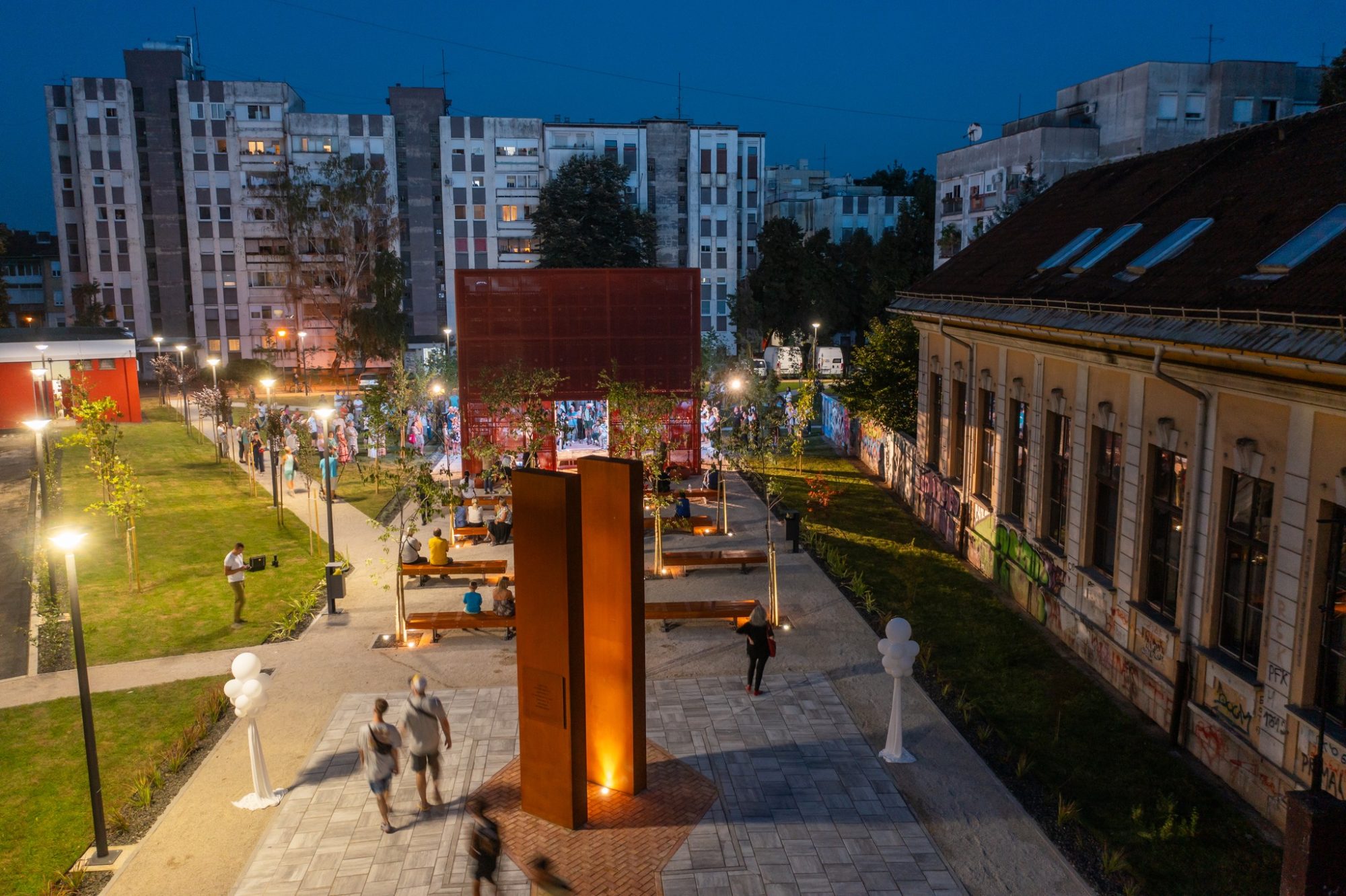 PARK OSLOBOĐENJA Projekcija filma „Šešir profesora Koste Vujića“