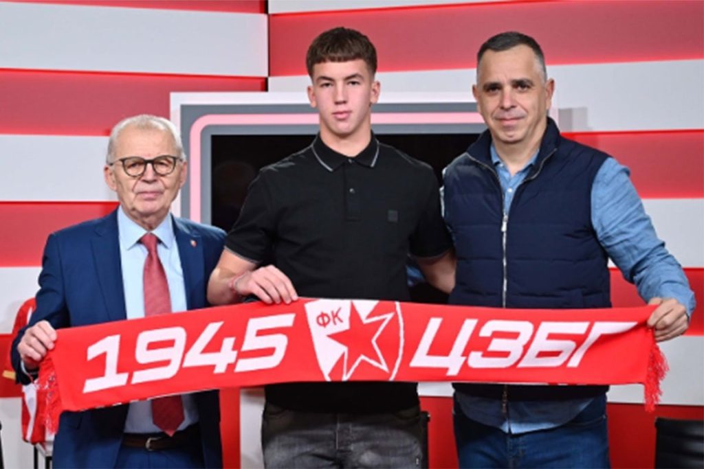 Mladi Banjalučanin Nikša Blagojević potpisao ugovor sa Crvenom zvezdom