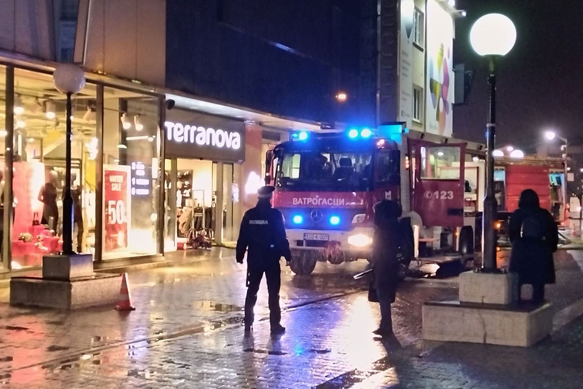 Lokalizovan požar u centru Banjaluke