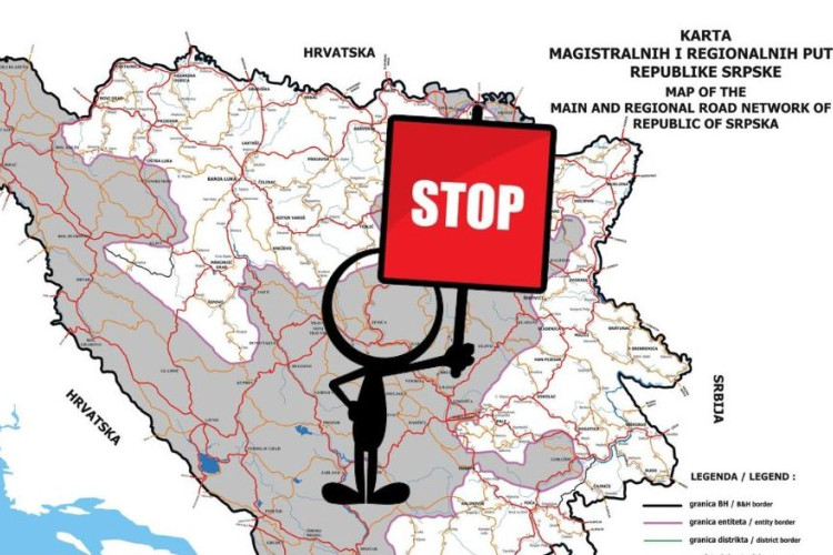 Saznajte koji putni pravci su blokirani, a gdje se saobraćaj odvija otežano